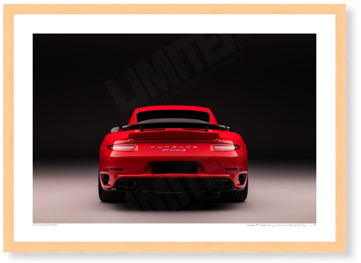 Porsche 911 (991.1) Turbo S Exclusive GB Edition