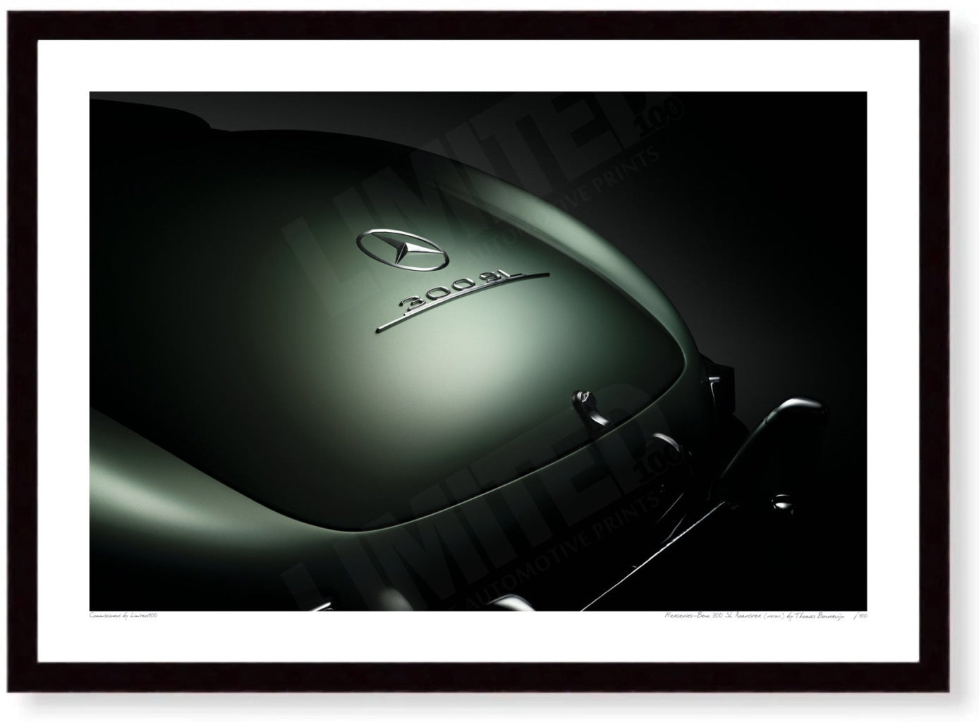 Mercedes-Benz 300 SL Roadster (detail)