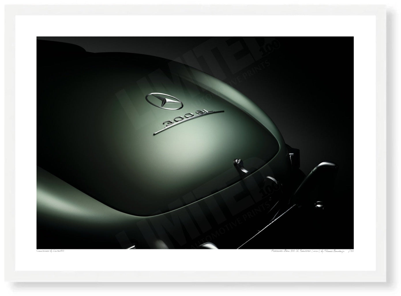 Mercedes-Benz 300 SL Roadster (detail)