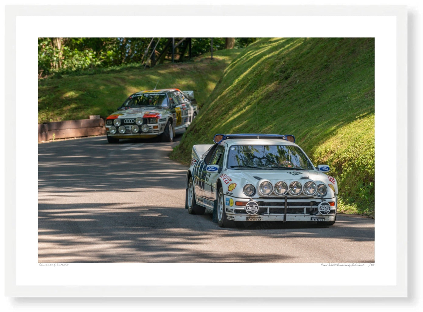Ford RS200 Evolution at Shelsley Walsh Hill Climb