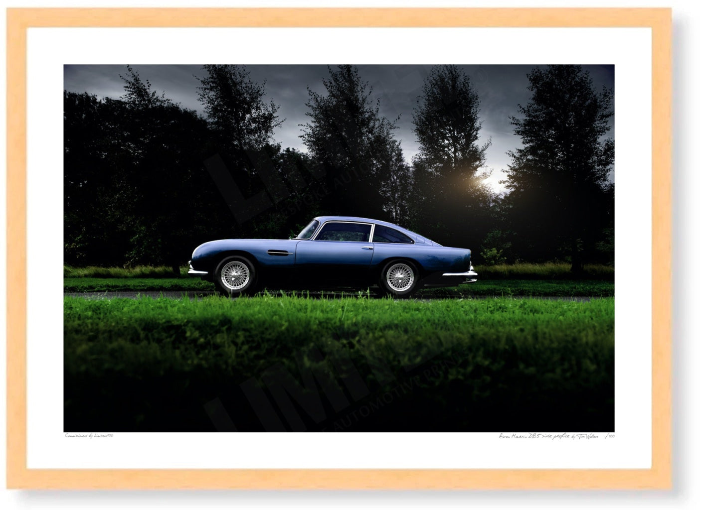 Aston Martin DB5 side profile