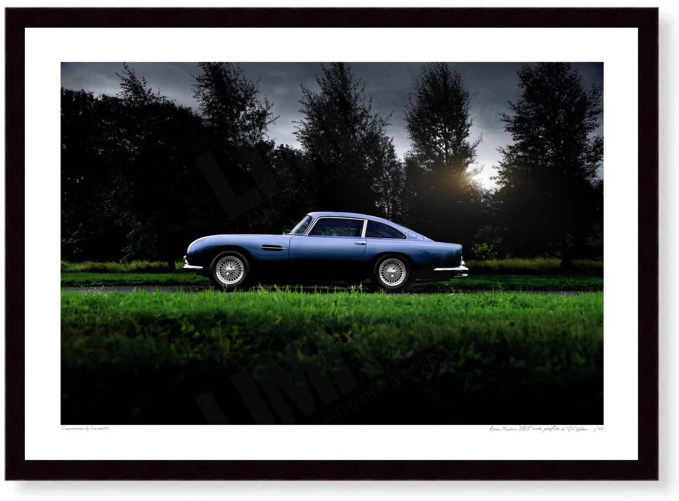 Aston Martin DB5 side profile
