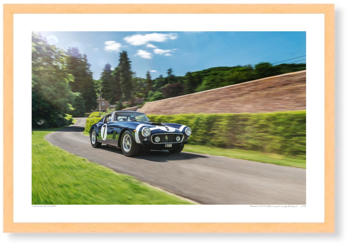 Ferrari 250 GT SWB (Stirling Moss car) at Shelsley Walsh