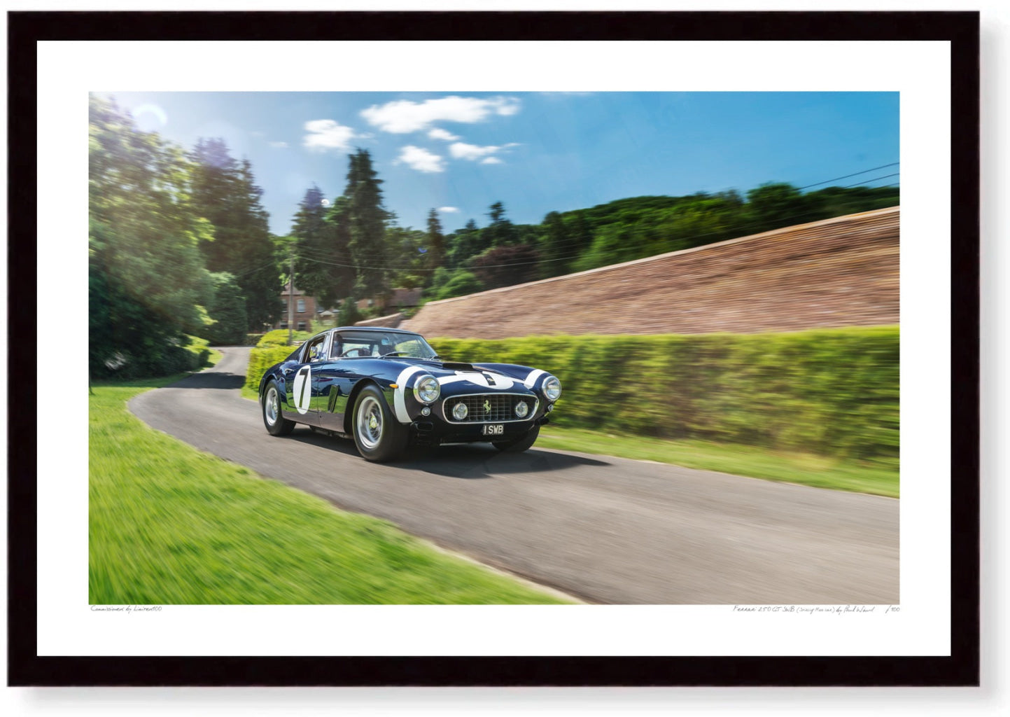 Ferrari 250 GT SWB (Stirling Moss car) at Shelsley Walsh