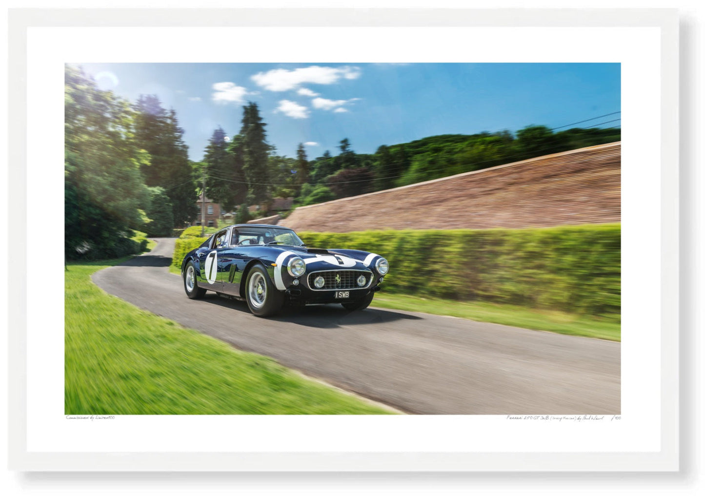 Ferrari 250 GT SWB (Stirling Moss car) at Shelsley Walsh
