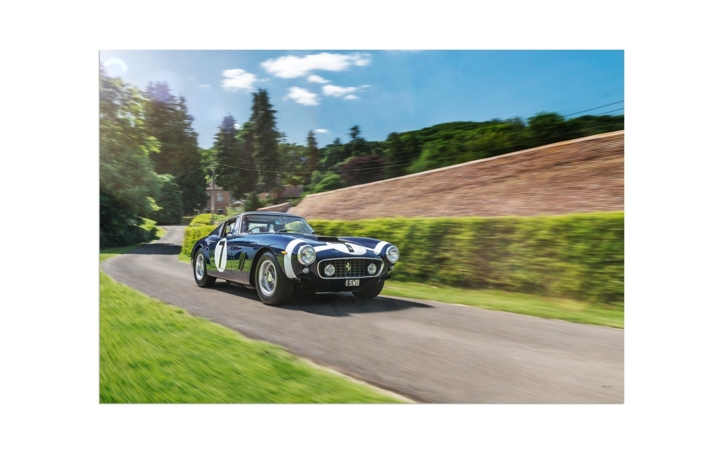 Ferrari 250 GT SWB (Stirling Moss car) at Shelsley Walsh