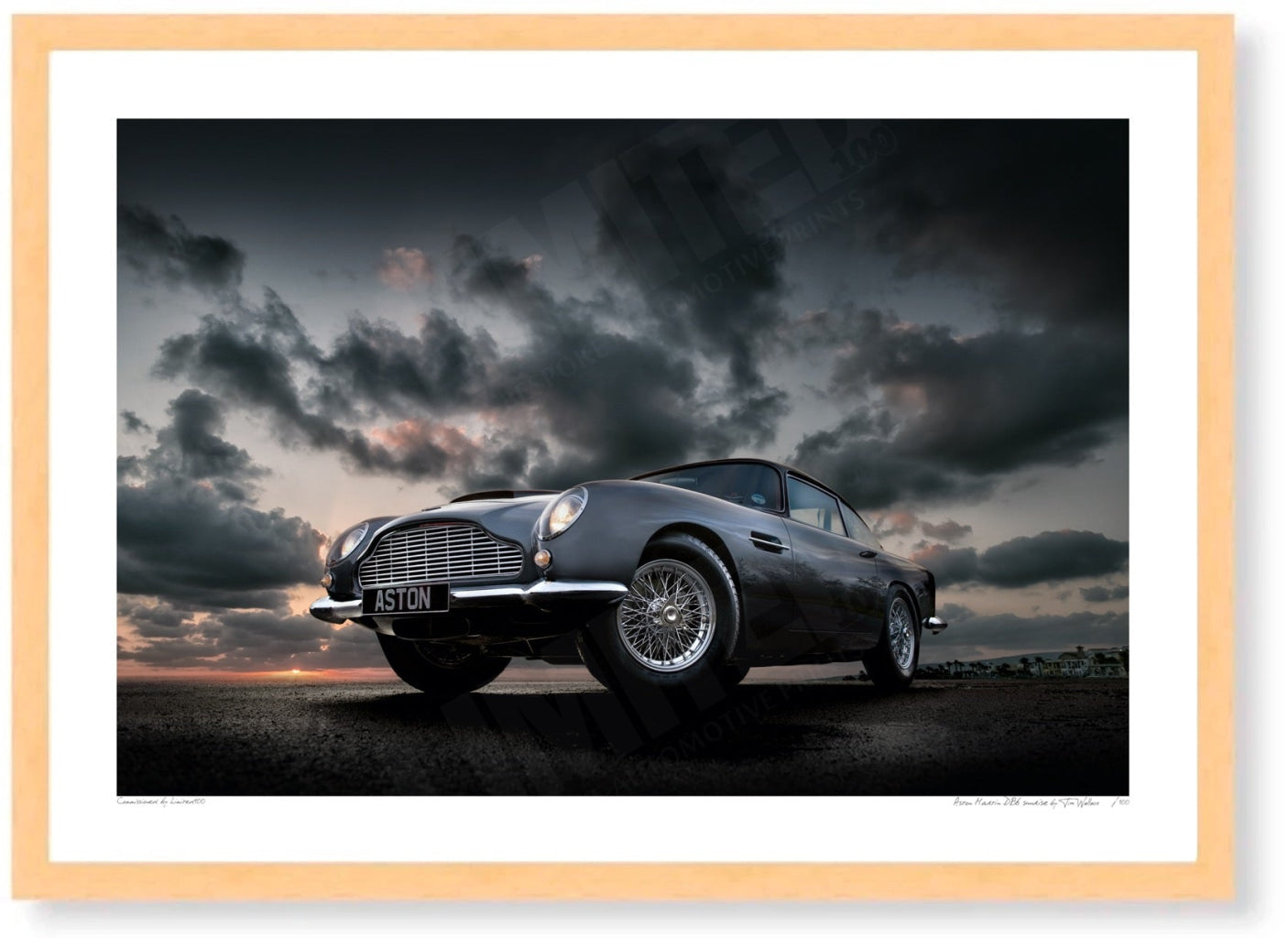 Aston Martin DB6 sunrise