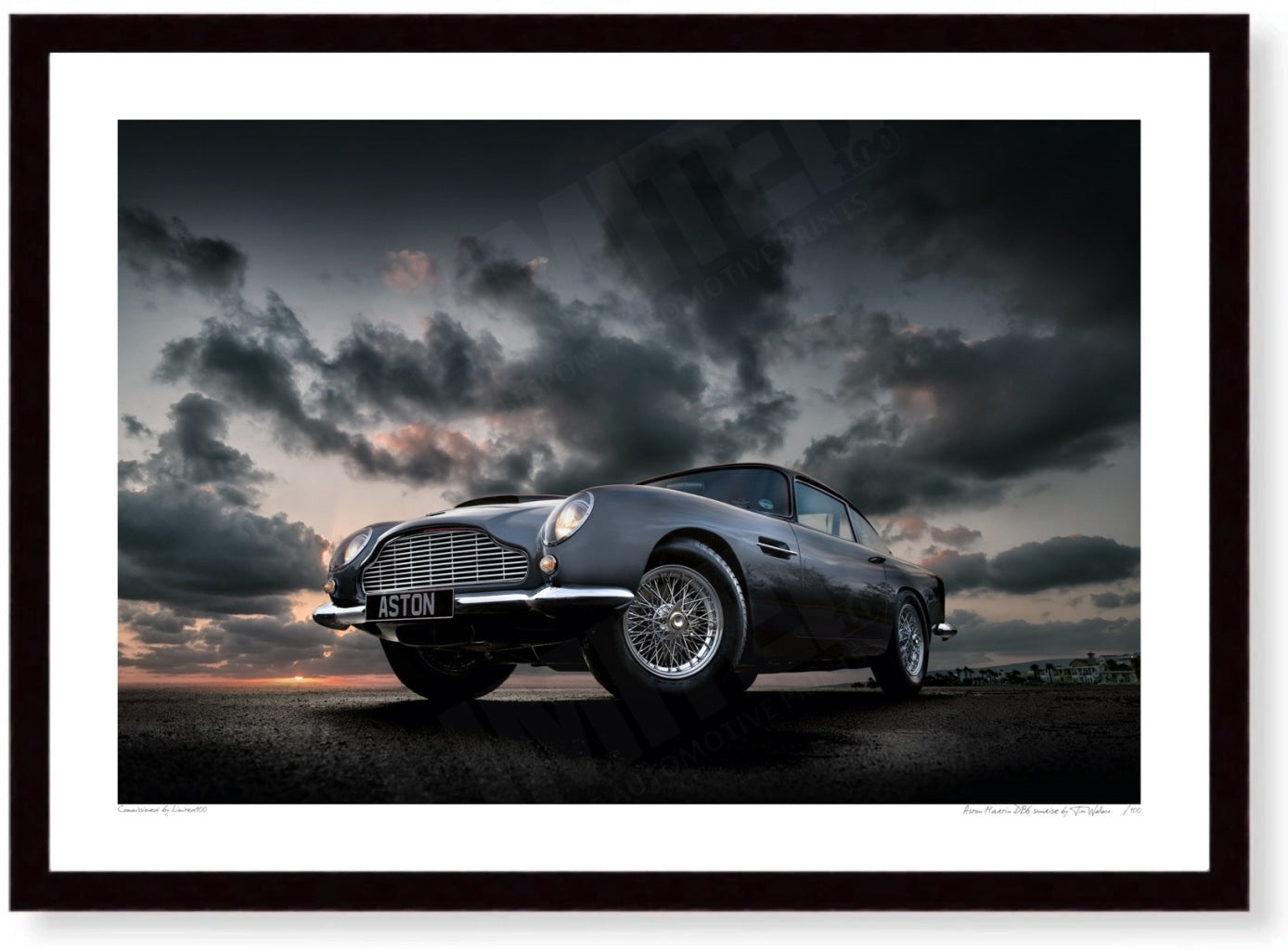 Aston Martin DB6 sunrise