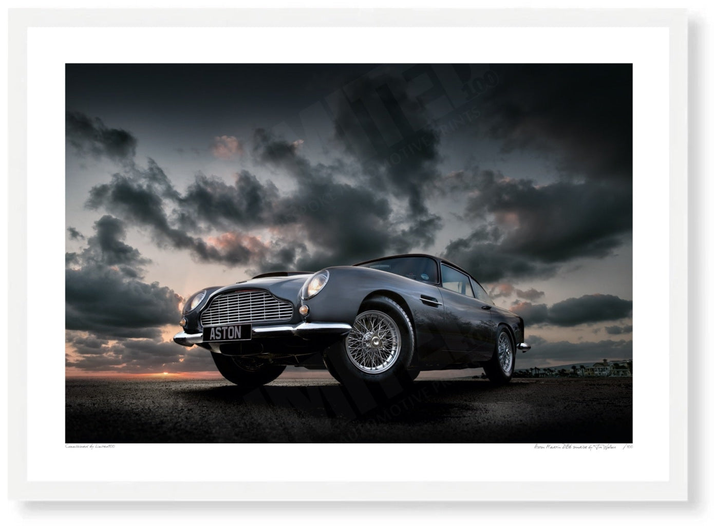 Aston Martin DB6 sunrise