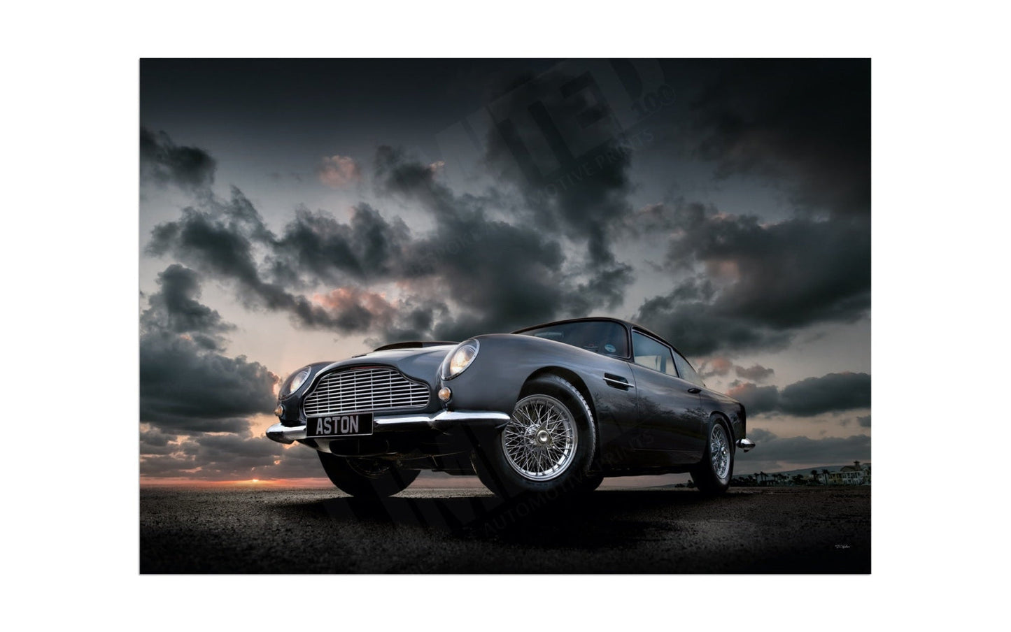 Aston Martin DB6 sunrise