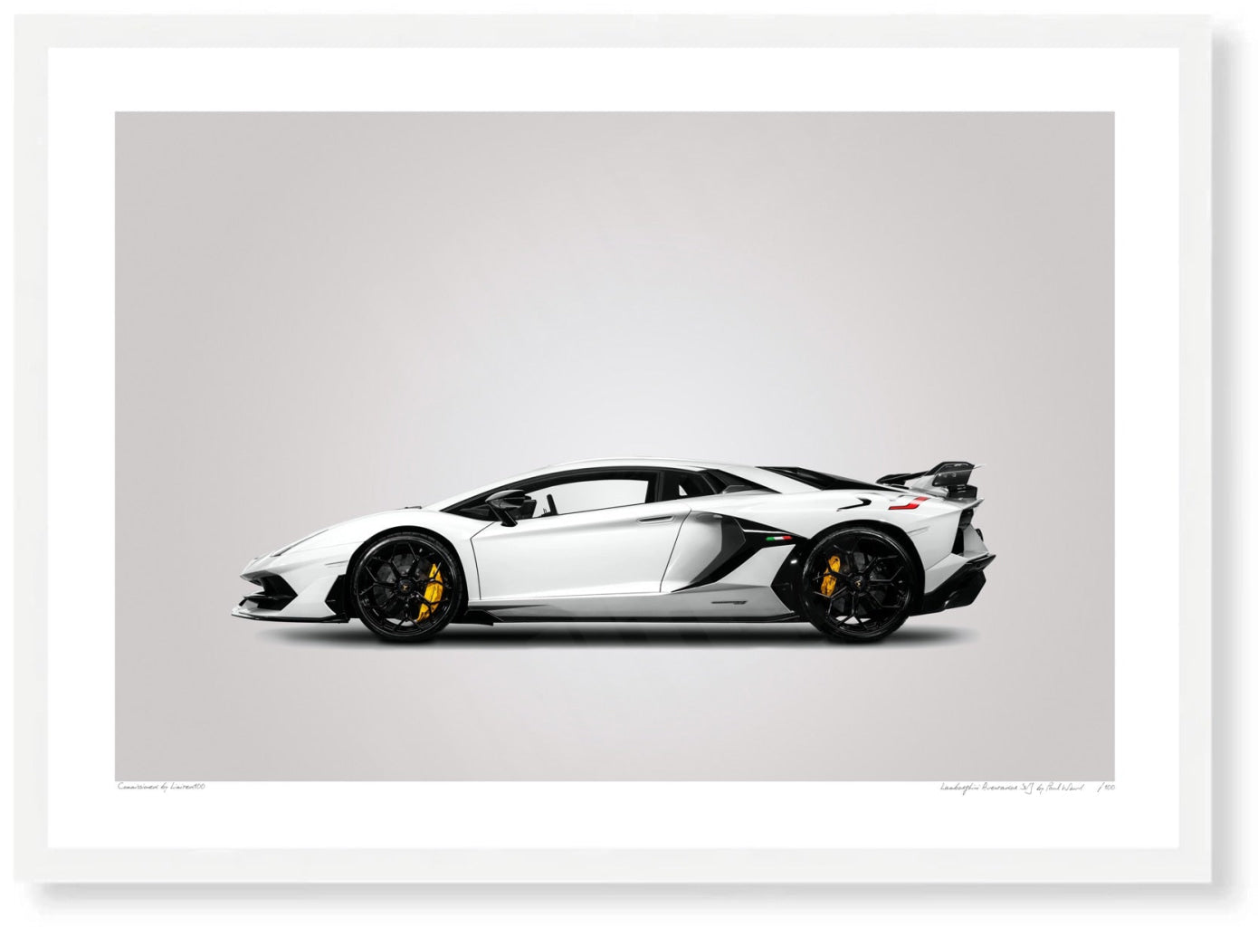 Lamborghini Aventador SVJ [white]