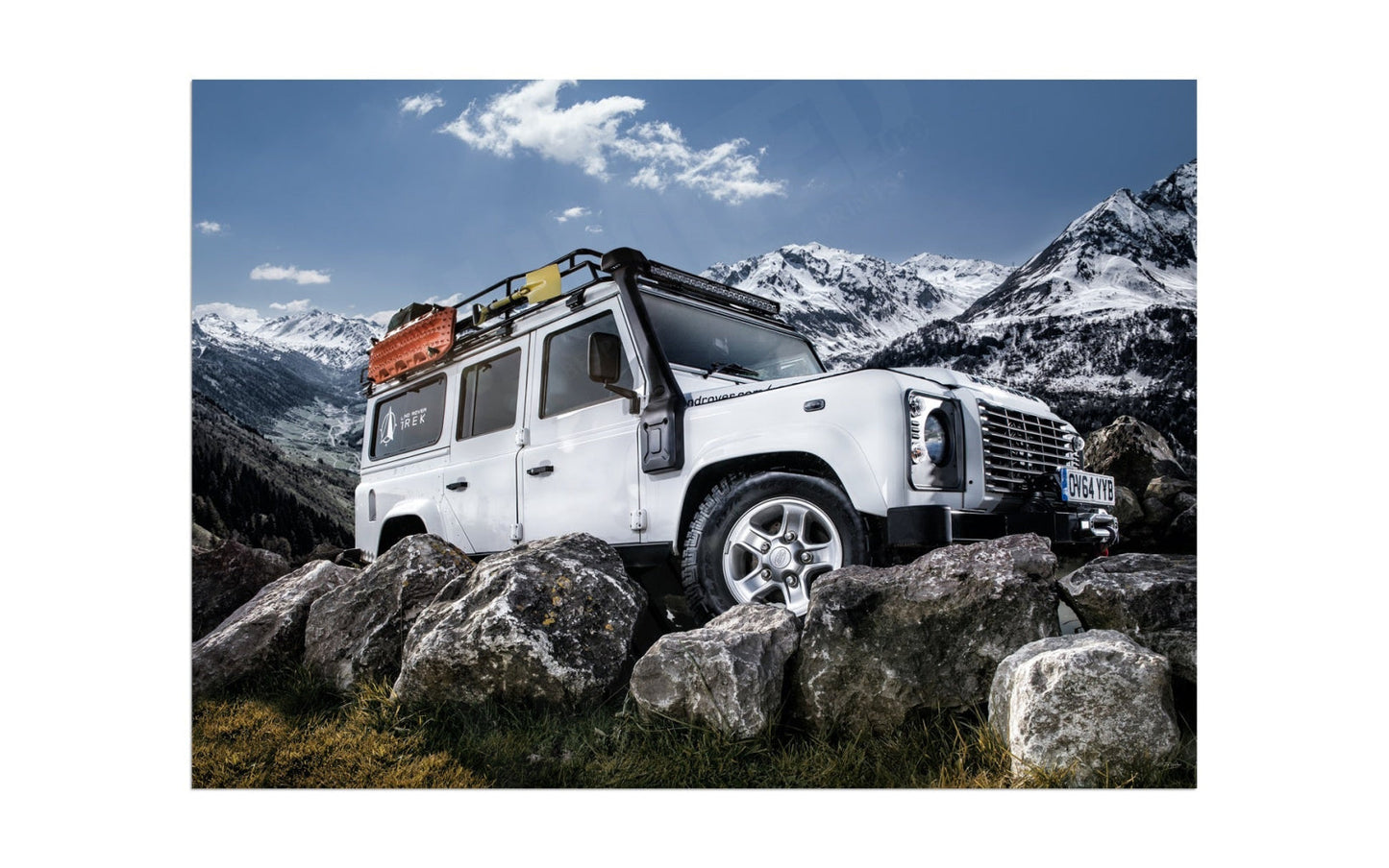 Land Rover Defender 110 in Switzerland