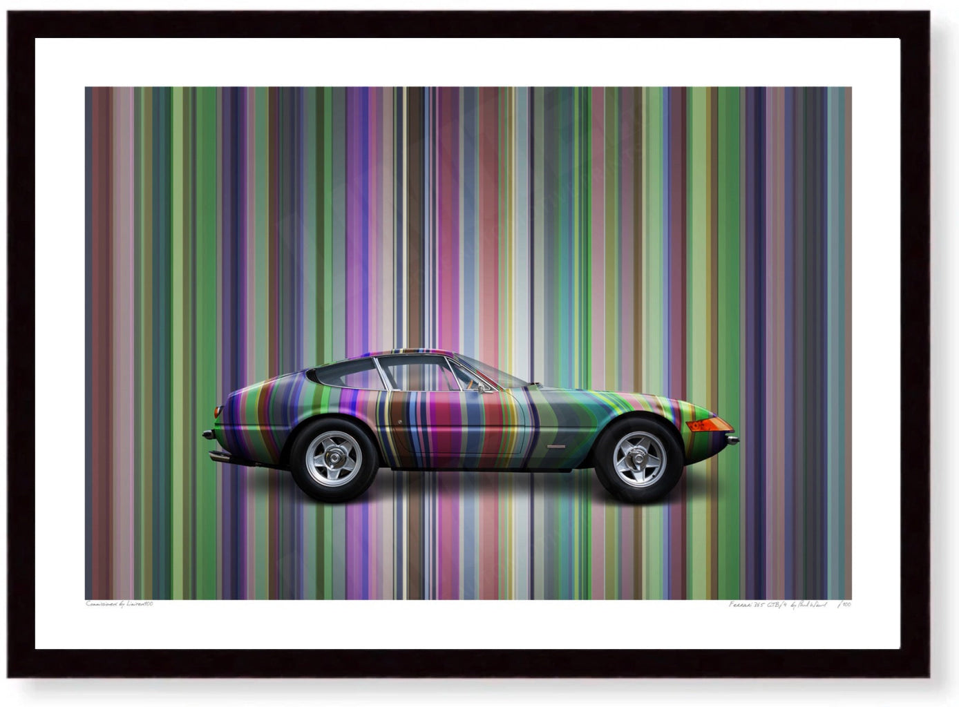 Ferrari 365 GTB/4 (technicolour stripes)