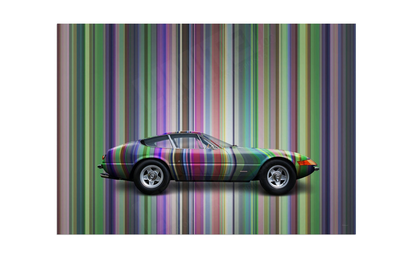Ferrari 365 GTB/4 (technicolour stripes)