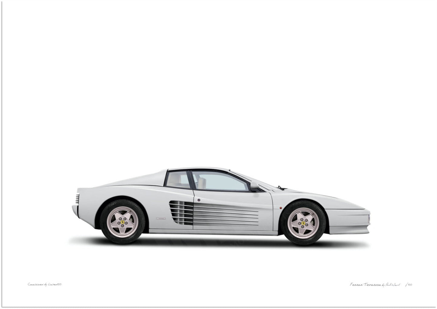 Ferrari Testarossa (Bianco)