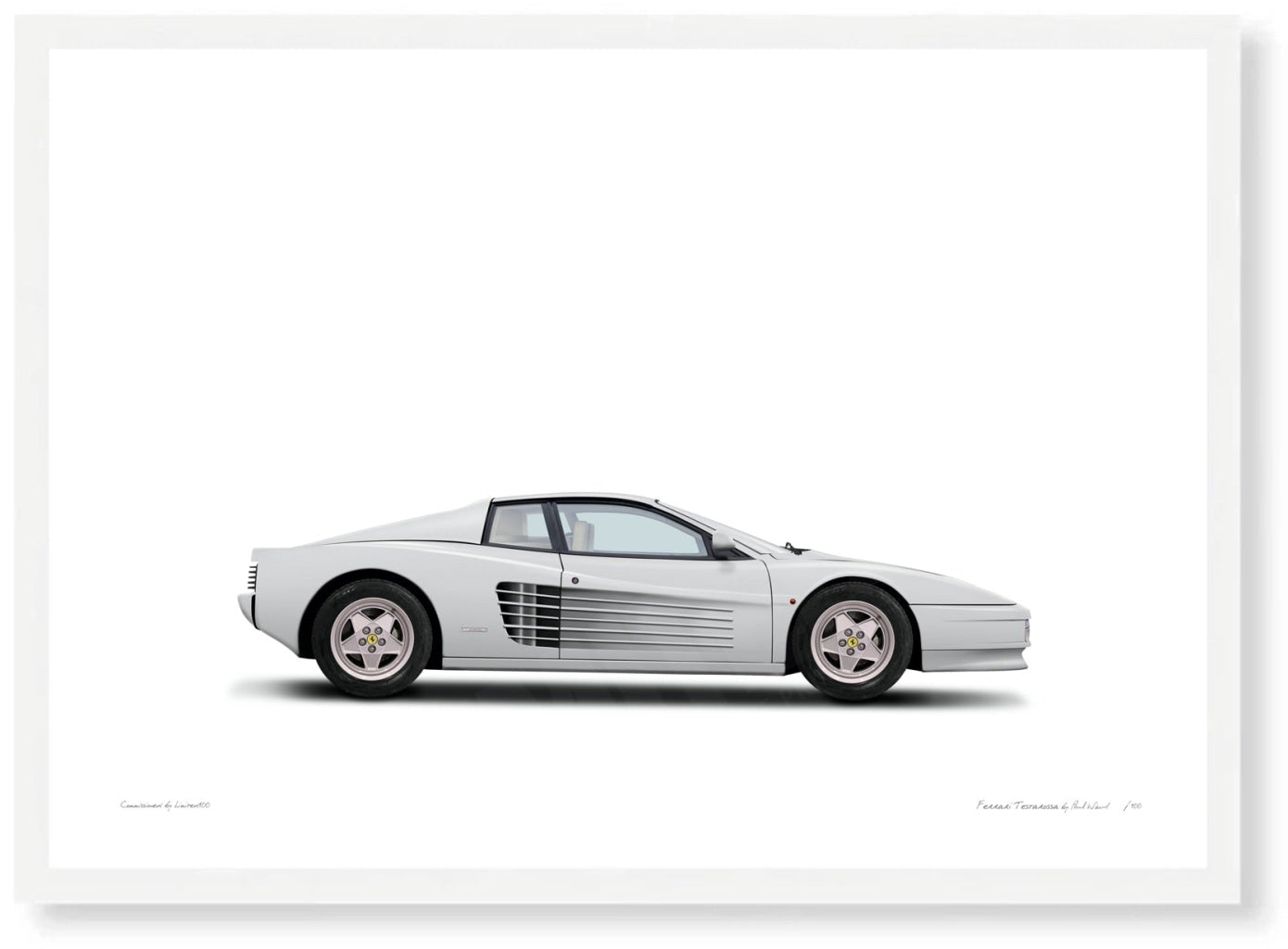 Ferrari Testarossa (Bianco)