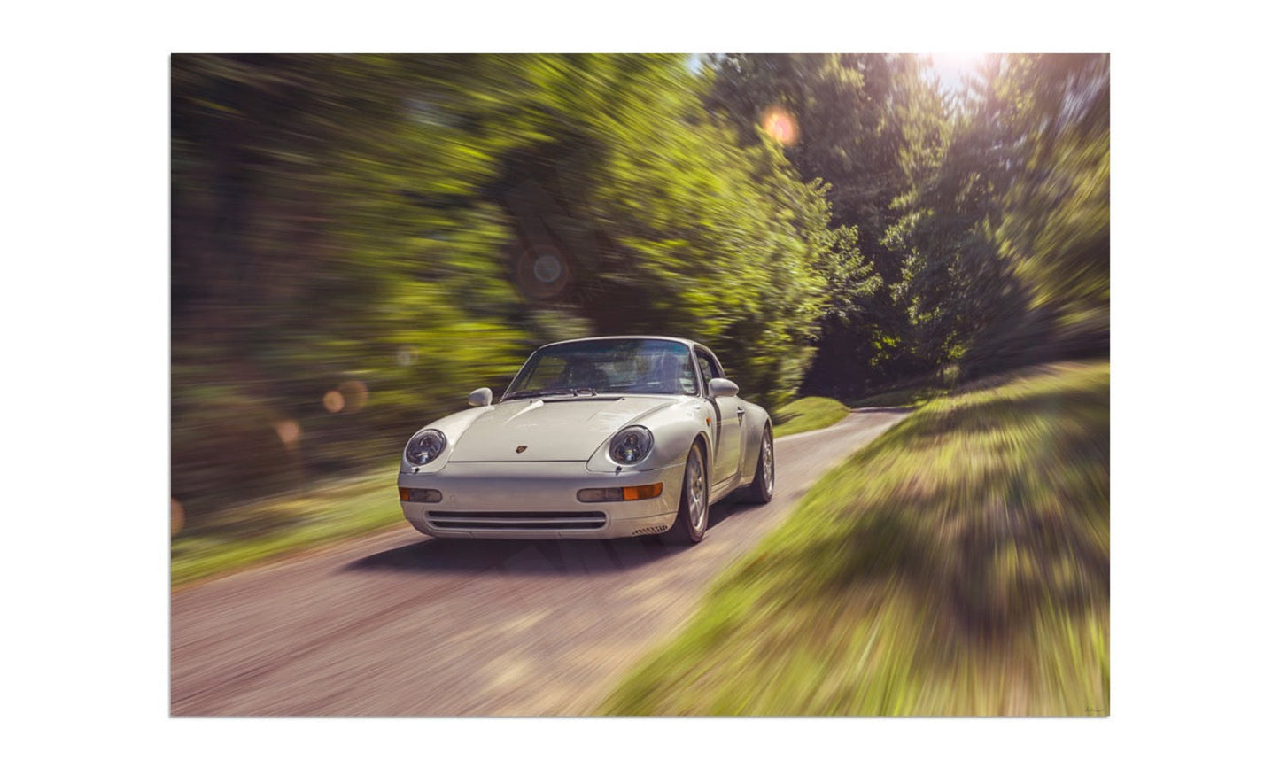 Porsche 911 (993) Carrera at Prescott Hill Climb