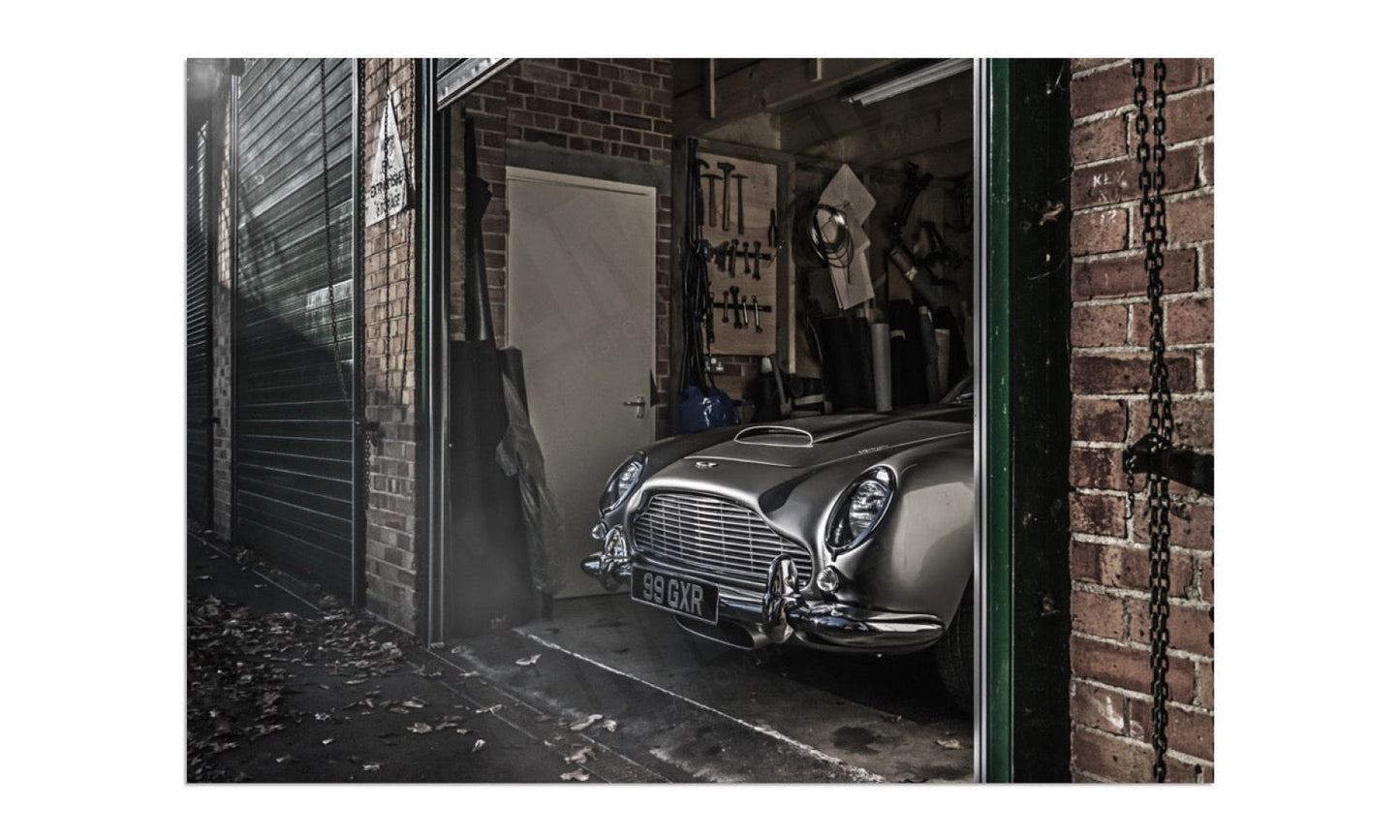 Aston Martin DB5 at Bicester Heritage