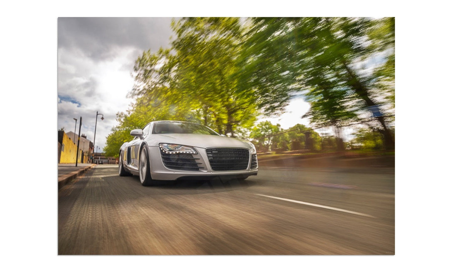 Audi R8 in the Jewellery Quarter