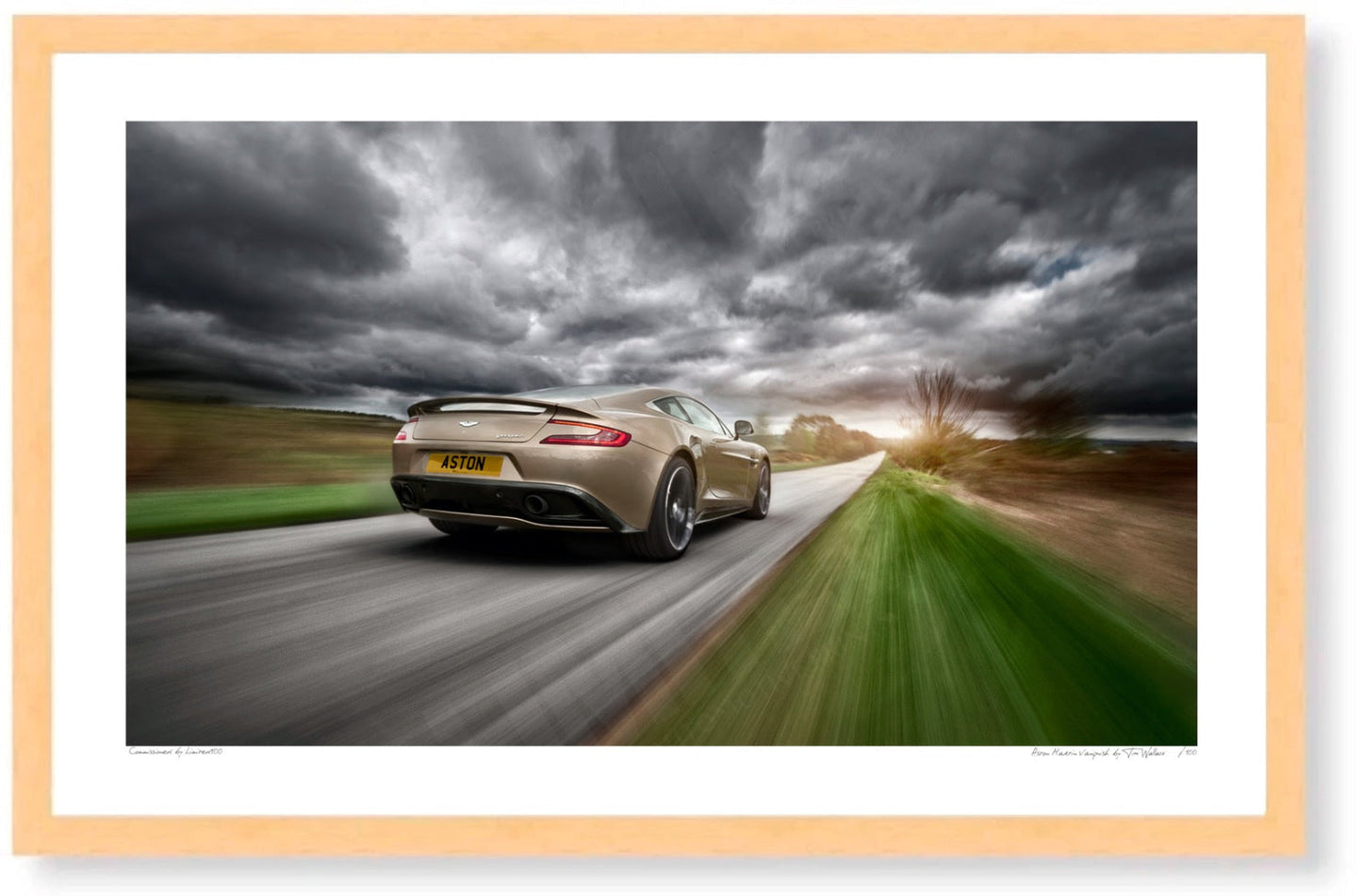 Aston Martin Vanquish (second generation, rear)