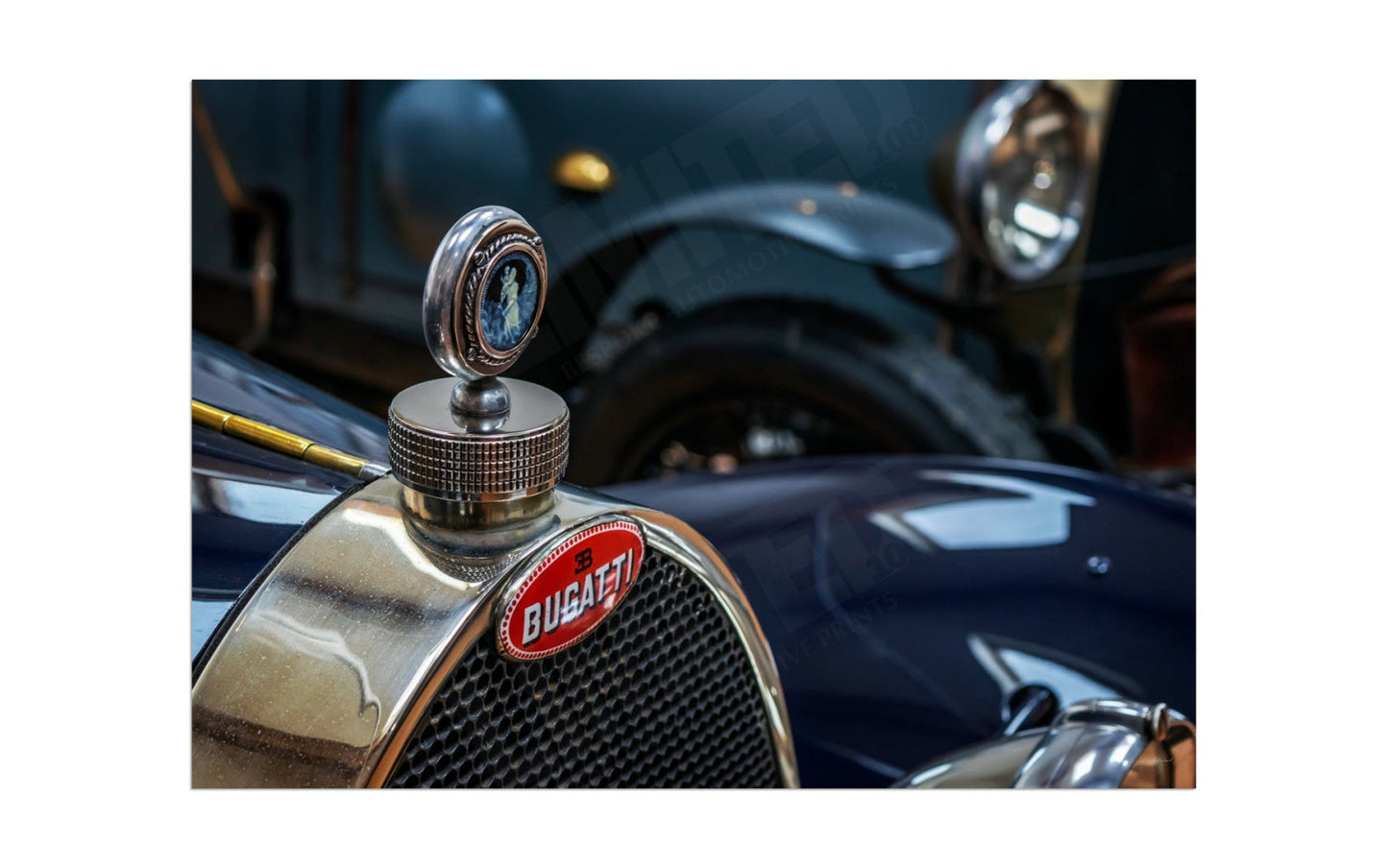 Vintage Bugatti front detail