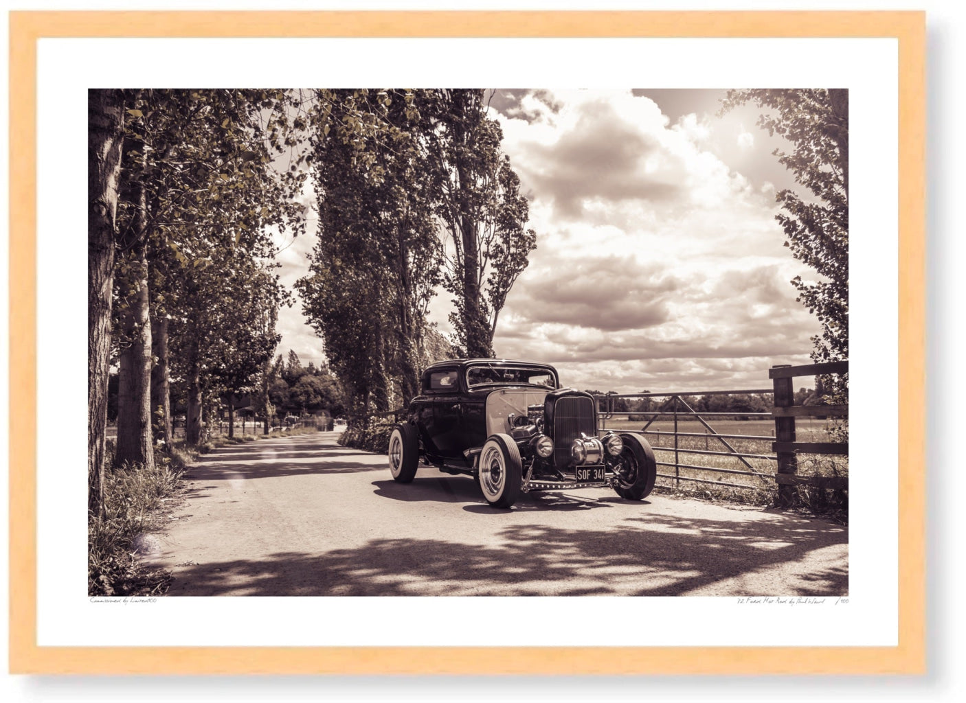 1932 Ford Hot Rod at Statfold Barn Railway