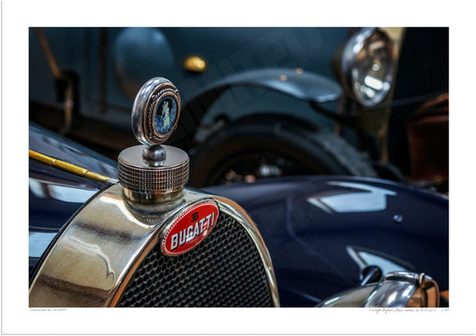 Vintage Bugatti front detail