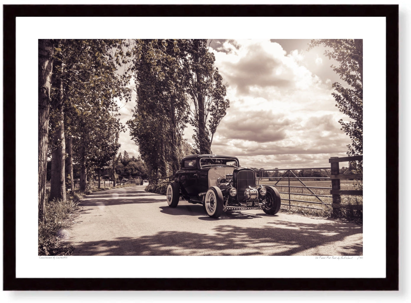 1932 Ford Hot Rod at Statfold Barn Railway