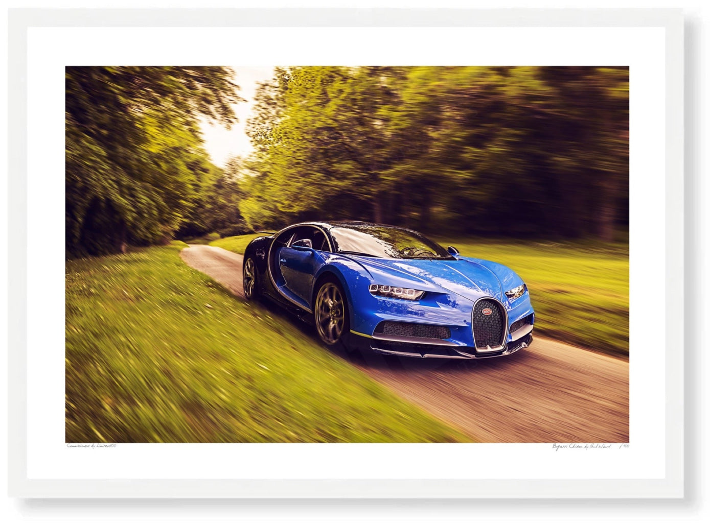 Bugatti Chiron at Prescott Hill Climb