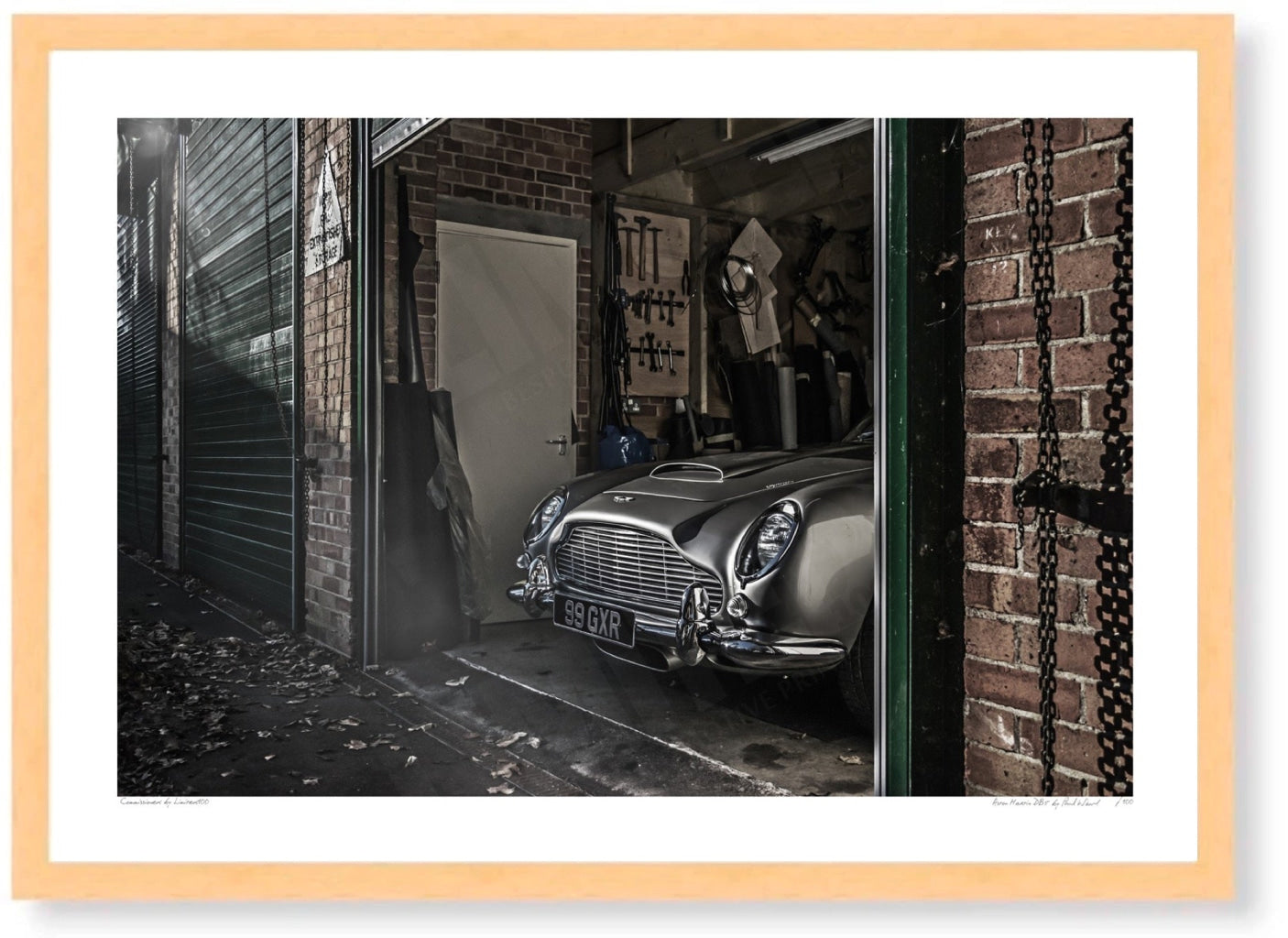 Aston Martin DB5 at Bicester Heritage