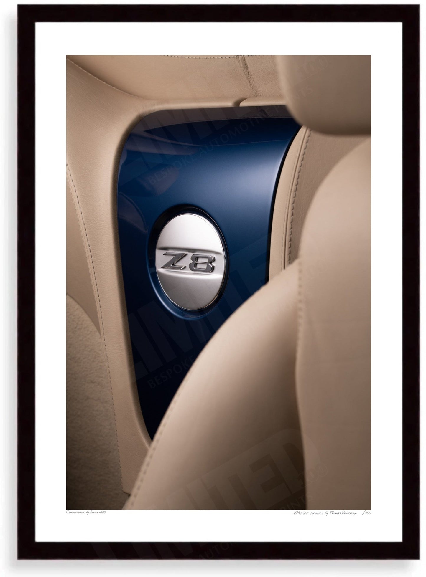 BMW Z8 interior (detail)