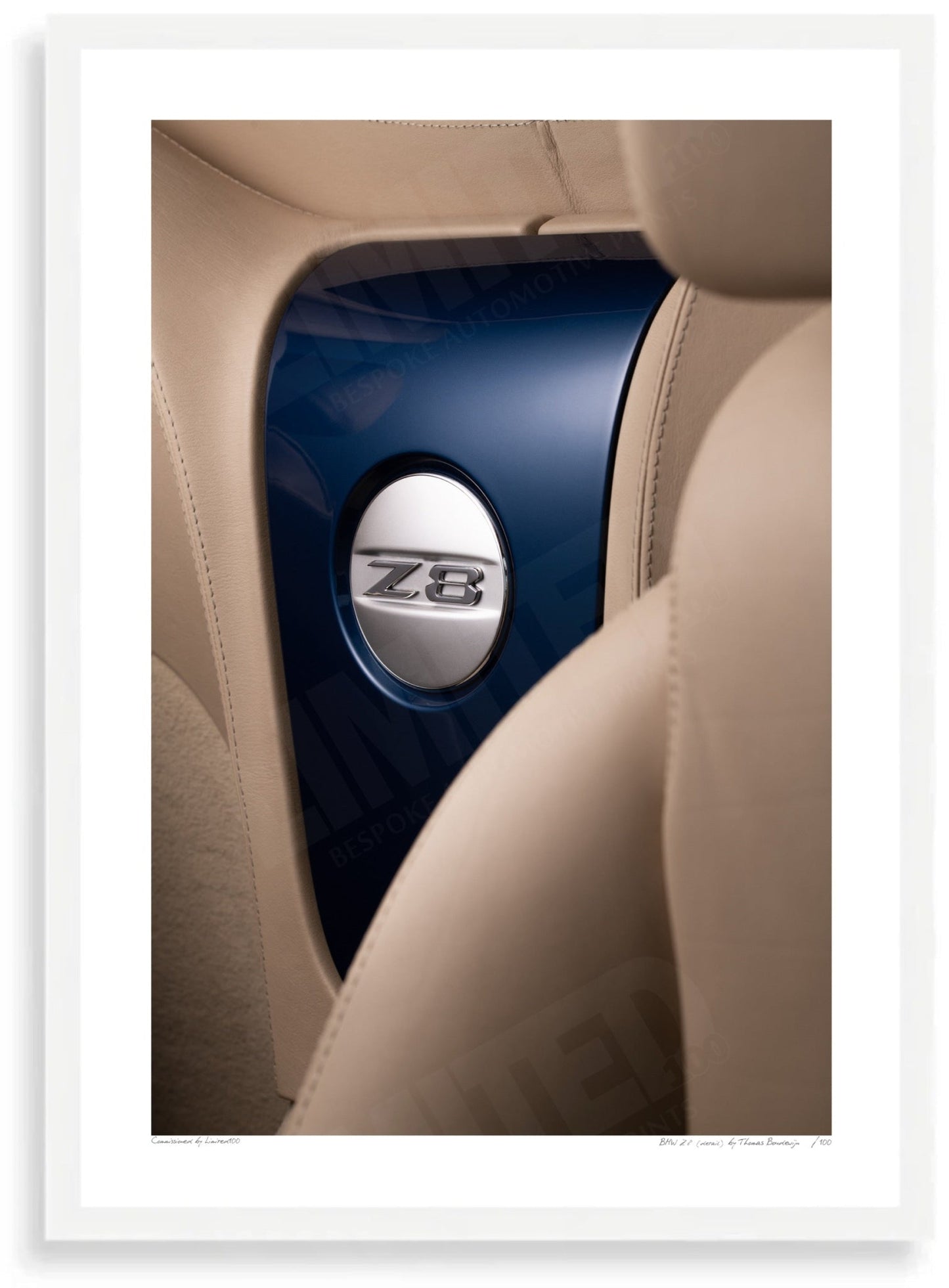 BMW Z8 interior (detail)