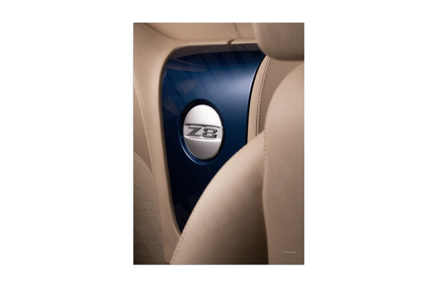 BMW Z8 interior (detail)