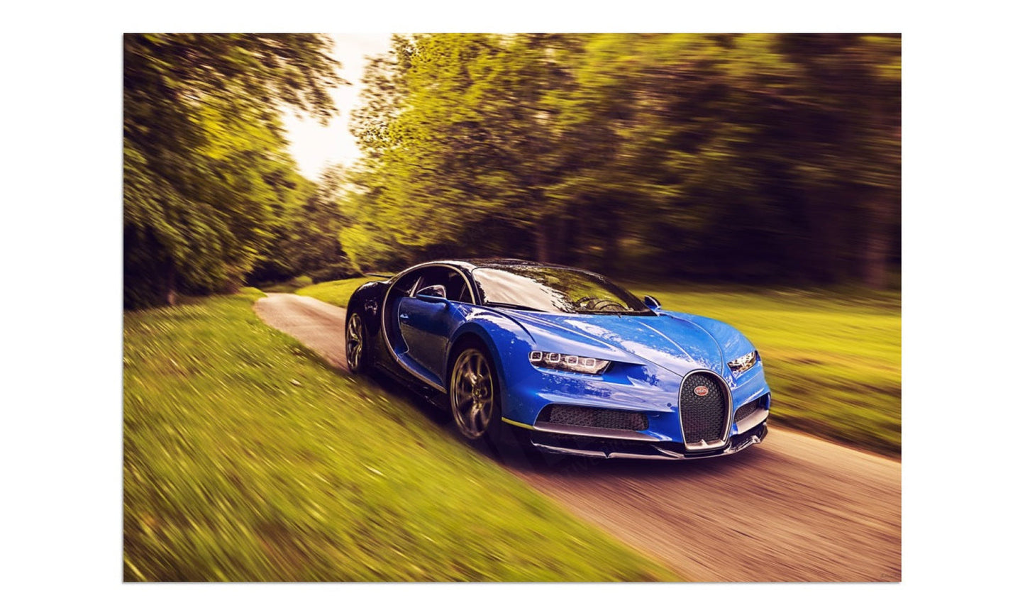 Bugatti Chiron at Prescott Hill Climb