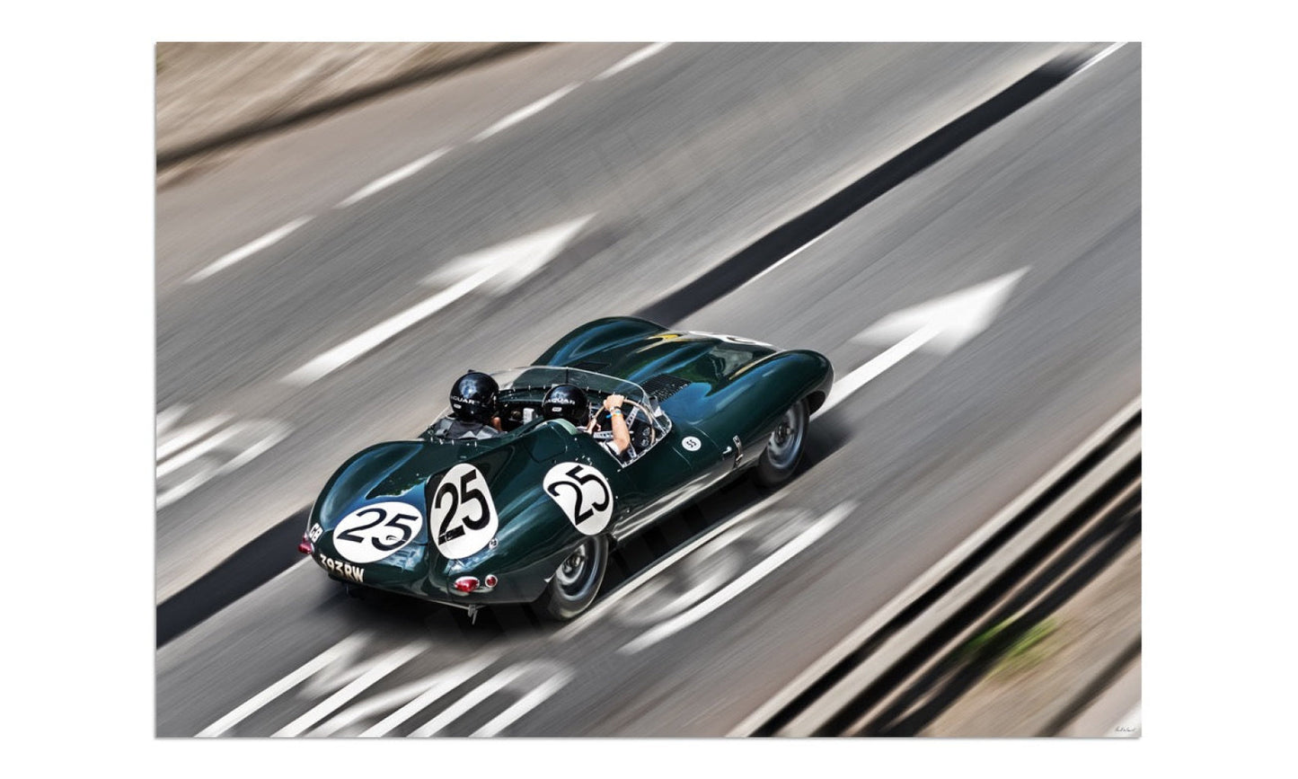 Jaguar D-Type at MotoFest Coventry