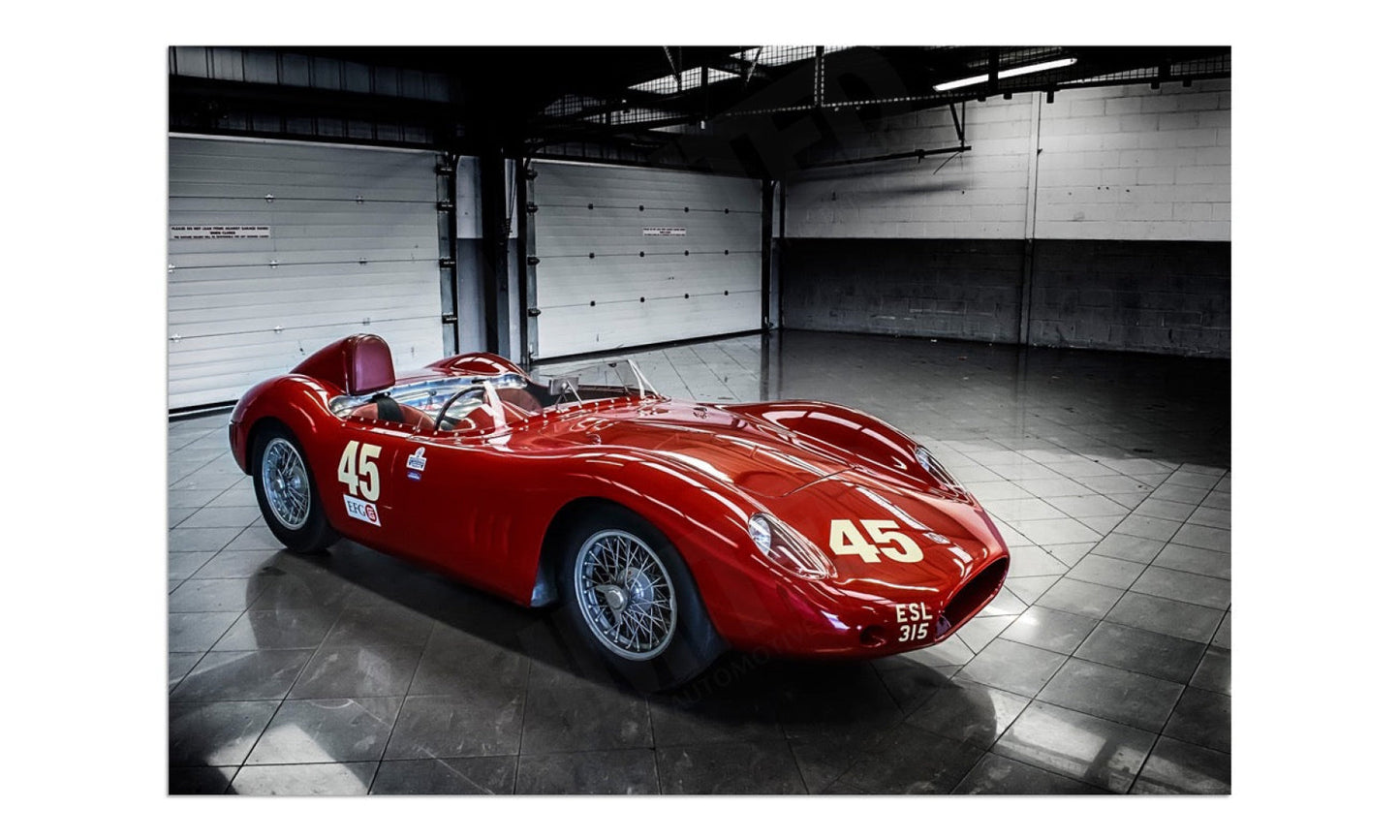 1957 Maserati 250S by Fantuzzi at Silverstone Classic